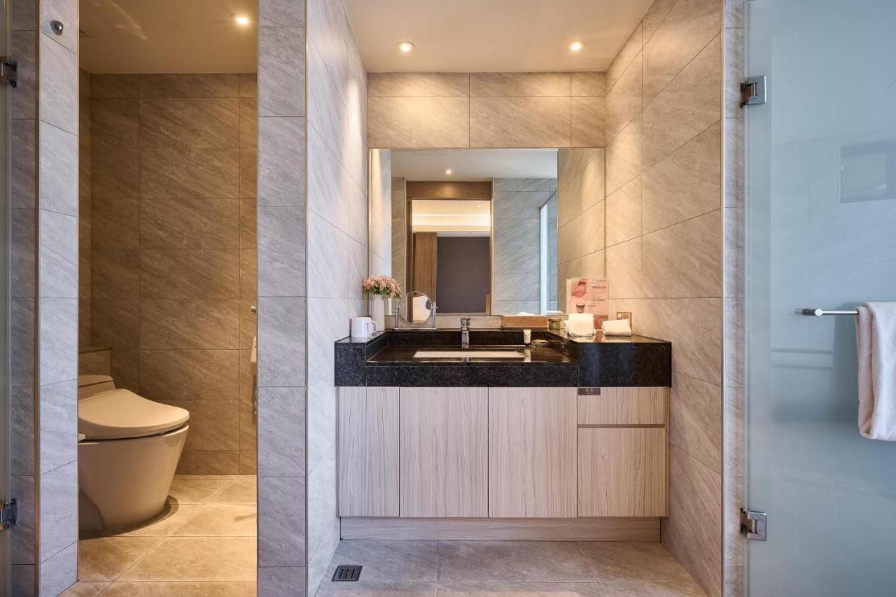 Cuncyue Hot Spring Resort Luodong Exterior foto Bathroom